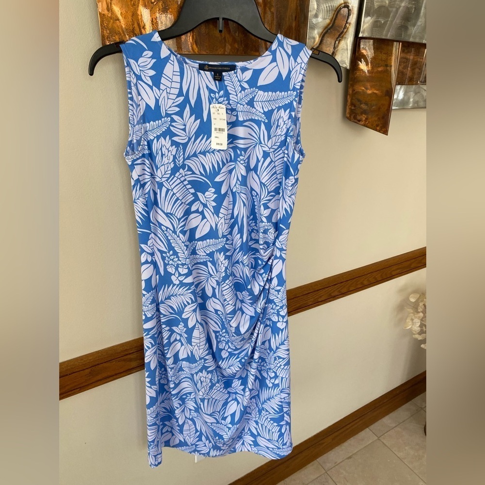 NWT Brooks Brothers beach tropical dress Small